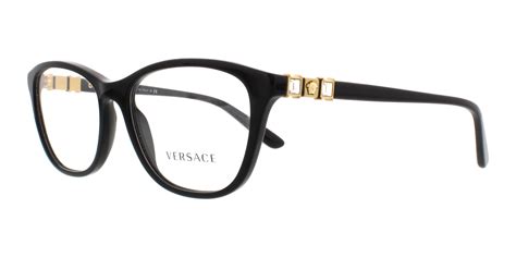 versace flat top prescription glasses